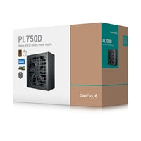 DeepCool PL750D 750W PSU - ATX 3.1, 80 PLUS Bronze, PCIe 5.0, Black DeepCool PL750D 750W PSU - ATX 3.1, 80 PLUS Bronze, PCIe 5.0, Black